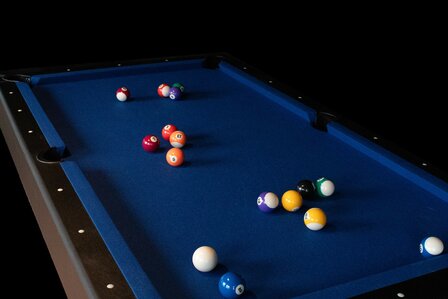 Cubsports Pooltafel 8ft Blackpool met vast onderstel Direct speelklaar
