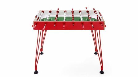 FAS Apollo Voetbaltafel doorlopende stangen indoor rood