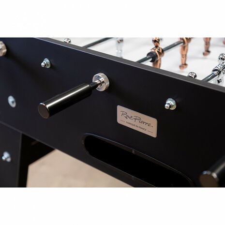 RP Onyx Voetbaltafel mat zwart / eiken