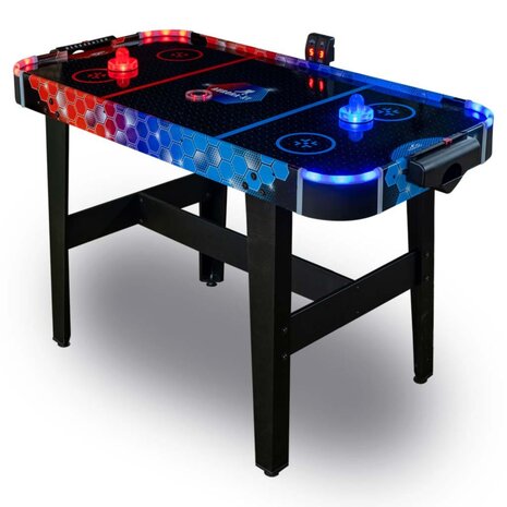 Carromco Aurora-XT Fire vs Ice Airhockeytafel met LED indoor