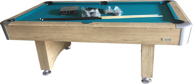 TopTable Timber Pooltafel 