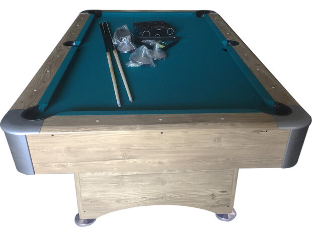 TopTable Timber Pooltafel 