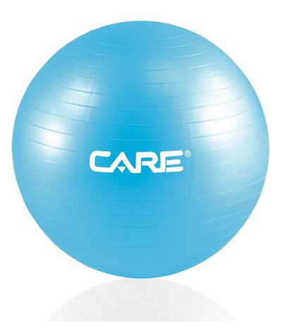 CARE Fitness gymbal blauw 65 cm