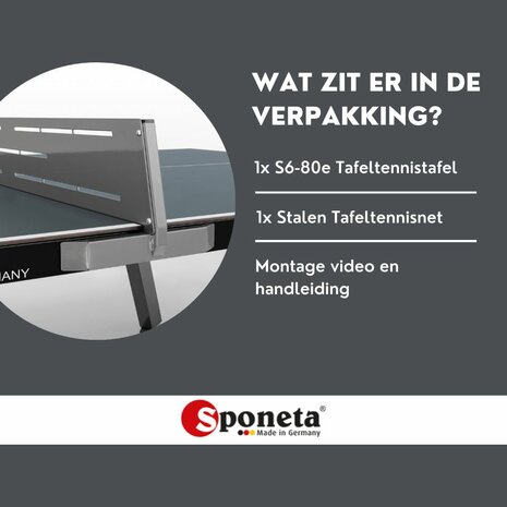 Sponeta S6-80e permanent zwaar outdoor gebruik