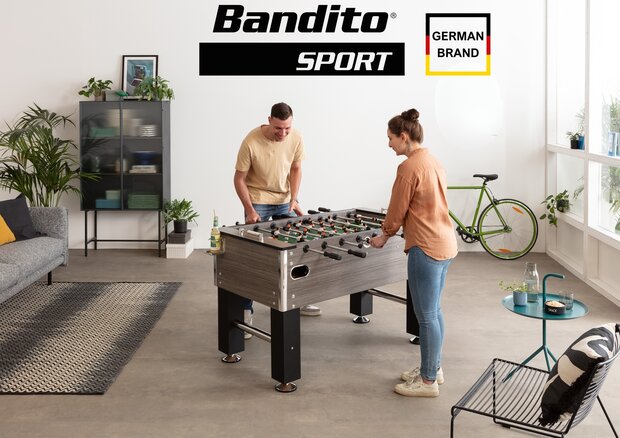 Bandito Voetbaltafel Profi de Luxe - Donker EIken