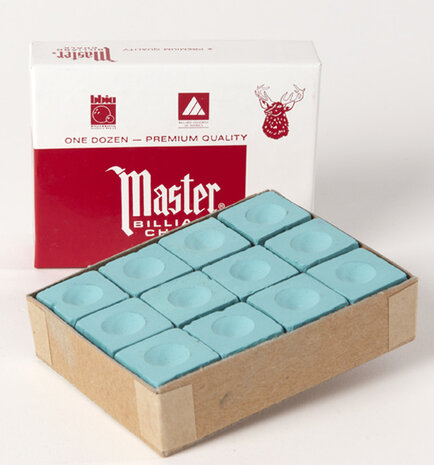 Master doosje krijtjes 12 st. Groen