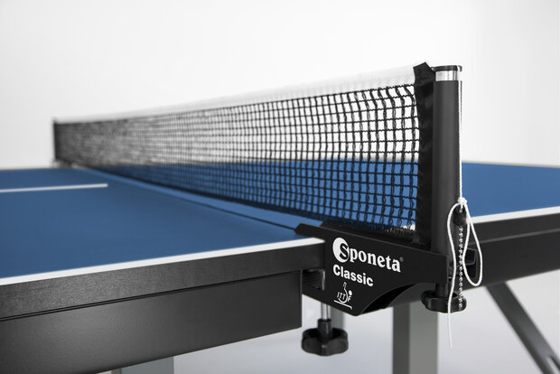 Sponeta S7-23i Tafeltennistafel indoor blauw-vaste opstelling