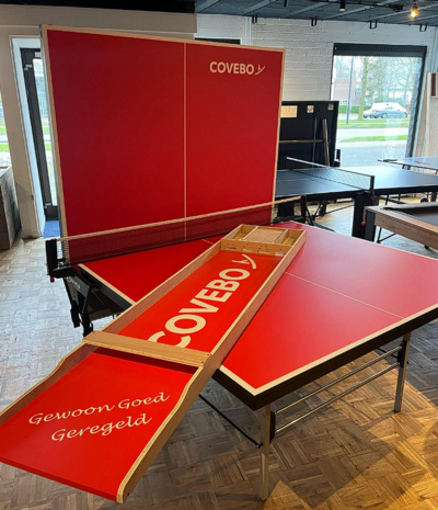 Bedrukte Outdoor Tafeltennistafel Sponeta S1