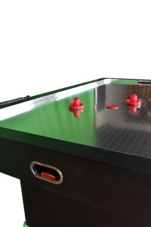 Cubsports Airhockeytafel Plymouth 7ft met RVS speelveld en 73mm pucks