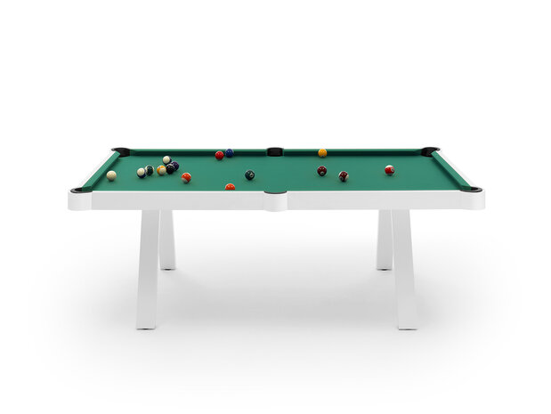 FAS Pooltafel en eettafel Etoile 7 ft wit-design