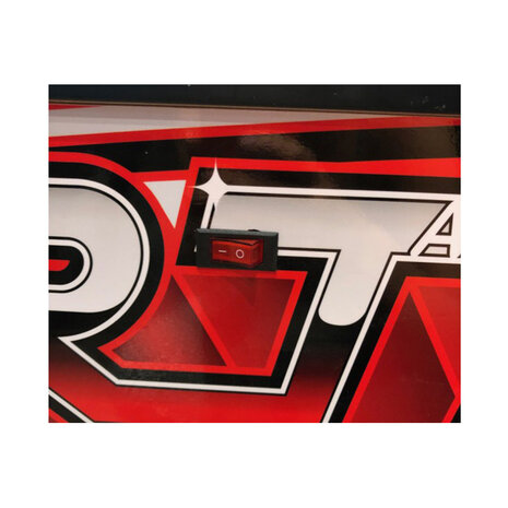 Buffalo airhockey tafel Vortex 7ft RVS
