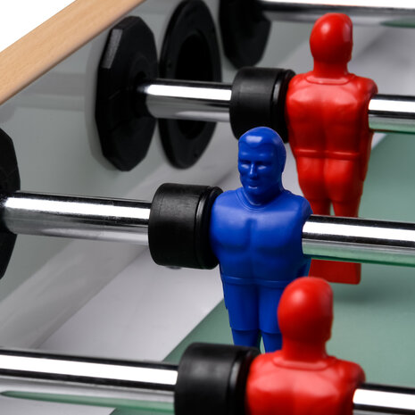 FAS San siro 2.0 Voetbaltafel indoor met topglas en muntinworp