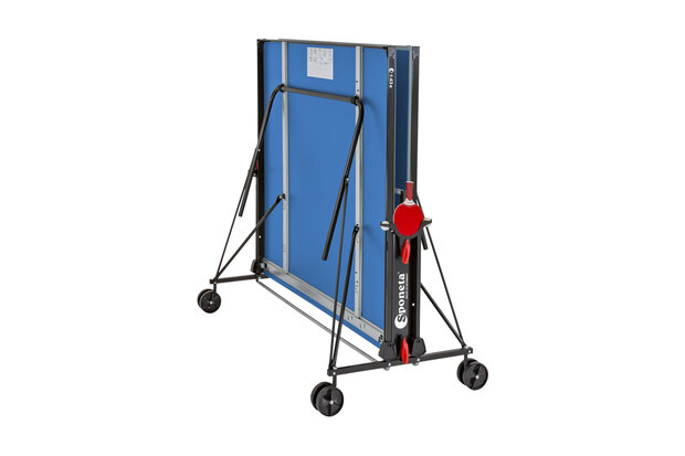 Sponeta S1-43e Tafeltennistafel Outdoor blauw Compact inklapbaar