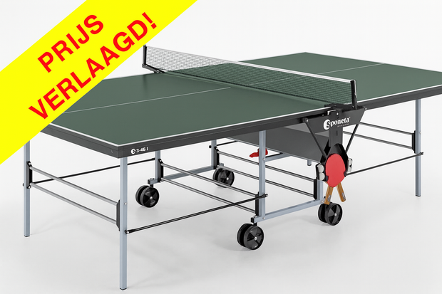 Tafeltennistafel robuust Indoor Sponeta S3-46i