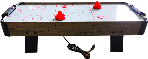 TopTable Topper Ice Wood Airhockeytafel