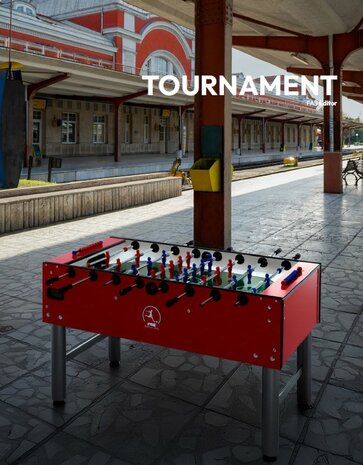 FAS Tournament 1.0 Wedstrijd Voetbaltafel indoor rood