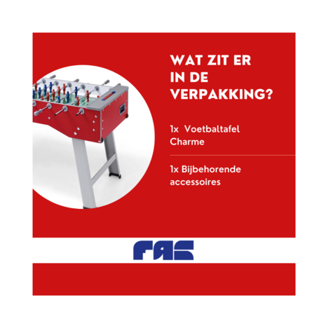  FAS Voetbaltafel Smart met Telescoopstangen