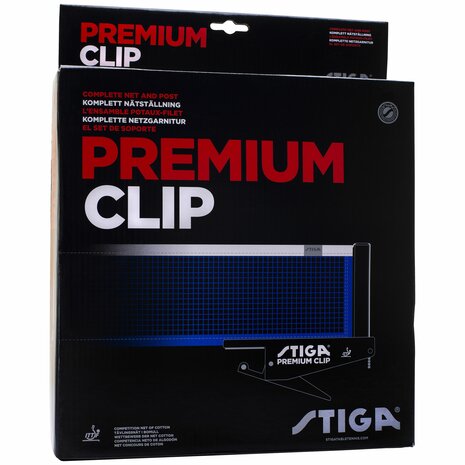 Stiga net and post ITTF clip