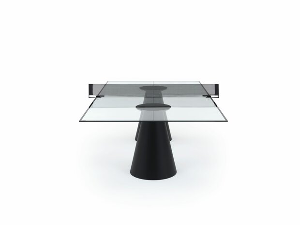 FAS Design-line Tafeltennistafel DADA Glass zwart