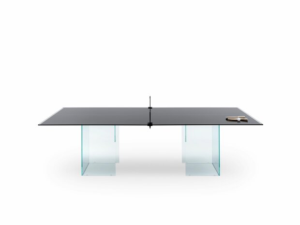 FAs Design-line Tafeltennistafel Crystal zwart