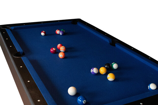 Cubsports Pooltafel 8ft Blackpool met vast onderstel Direct speelklaar