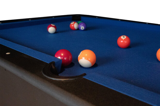 Cubsports Pooltafel 8ft Blackpool met vast onderstel Direct speelklaar