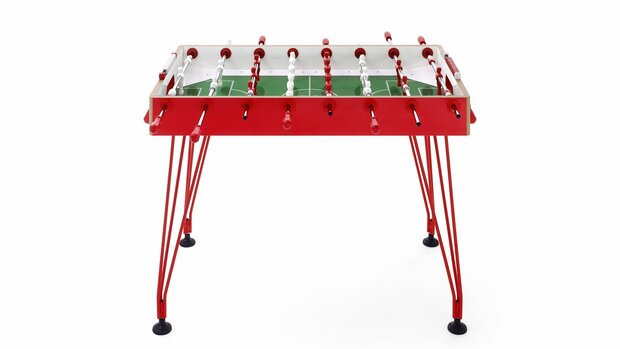 FAS Apollo Voetbaltafel doorlopende stangen indoor rood