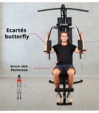 Care Fitness Gym 250-2 Hometrainer 