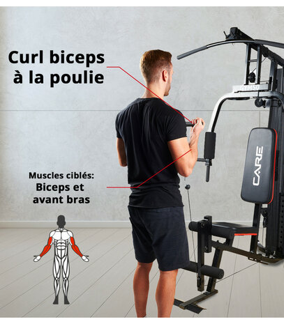 Care Fitness Gym 250-2 Hometrainer 