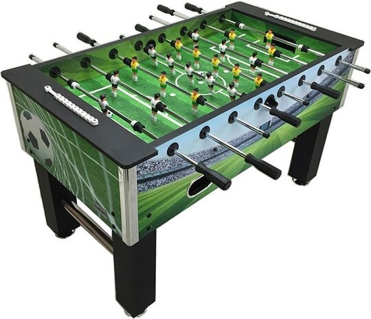 TopTable Competition Soccer Voetbaltafel Doorlopende stangen