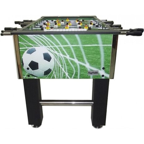 TopTable Competition Soccer Voetbaltafel Doorlopende stangen