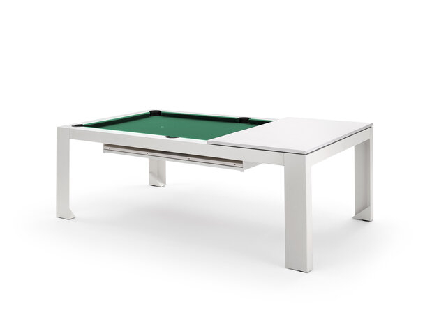 FAS Design Pooltafel & Dinningtafel Cubista 7Ft 1 delige leisteen