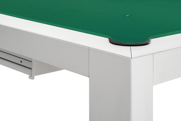 FAS Design Pooltafel & Dinningtafel Cubista 7Ft 1 delige leisteen
