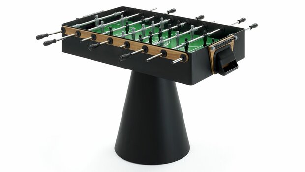 FAS Ciclope Voetbaltafel outdoor telescoop stangen zwart