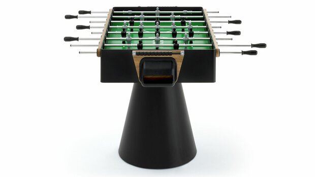 FAS Ciclope Voetbaltafel outdoor telescoop stangen zwart