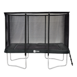 Etan Premium 281 x 201 cm rechthoekige trampoline met net / 0965 grijs Etan Premium 281 x 201 cm rechthoekige trampoline met net / 0965 grijs