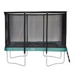 Etan Premium 281 x 201 cm rechthoekige trampoline met net / 0965 groen Etan Premium 281 x 201 cm rechthoekige trampoline met net / 0965 groen