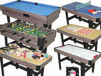 TopTable Multi Fun 16 in 1 Multi-tafel indoor hout-look TopTable Multi Fun 16 in 1 Multi-tafel indoor hout-look