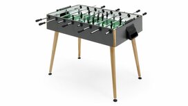 FAS Flamingo Voetbaltafel telescoop stangen indoor antraciet FAS Flamingo Voetbaltafel telescoop stangen indoor antraciet