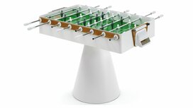 FAS Ciclope Voetbaltafel outdoor doorlopende stangen wit FAS Ciclope Voetbaltafel outdoor doorlopende stangen wit