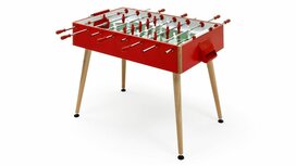 FAS Flamingo Voetbaltafel Doorlopende stangen indoor rood FAS Flamingo Voetbaltafel Doorlopende stangen indoor rood