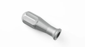 Set Standaard Handvaten Zilver FAS Set Standaard Handvaten Zilver FAS