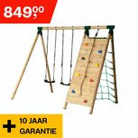 Horby Bruk Houten schommel met klimwand Horby Bruk Houten schommel met klimwand
