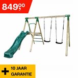 Horby bruk houten Schommel actief glijbaan Horby bruk houten Schommel actief glijbaan