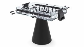 FAS Glazen designtafel Ghost zwart FAS Glazen designtafel Ghost zwart