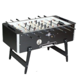 Deutscher Meister Grande Luxe Voetbaltafel Zwart Met Muntinworp Speelklaar Geleverd Deutscher Meister Grande Luxe Voetbaltafel Zwart Met Muntinworp Speelklaar Geleverd