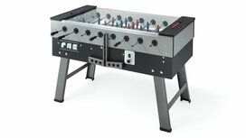 FAS San Siro 2.0 Voetbaltafel indoor met topglas en muntinworp FAS San Siro 2.0 Voetbaltafel indoor met topglas en muntinworp